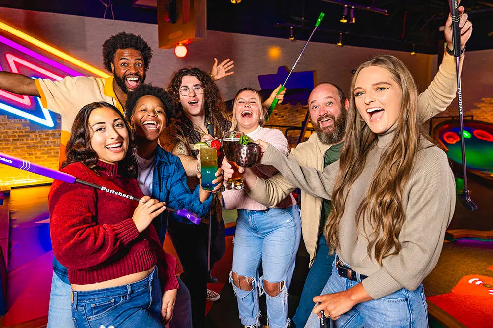 Puttshack Friends Mini Golf